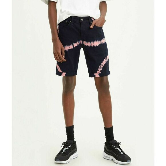 Levi's 365550339 Men's Size 30 Blue Pink Tie Dye 511 Slim Shorts - Picture 1 of 4